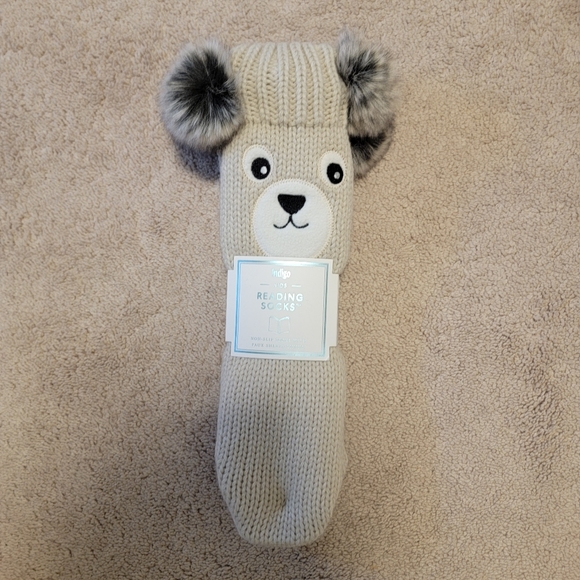 Indigo Reading Socks - Picture 1 of 4